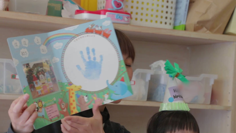 八王子白百合幼稚園　お誕生日・日常の様子